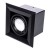 LAMPA PODTYNKOWA BLOCCO CZARNA 1x7W GU10 LED ML472 Milagro