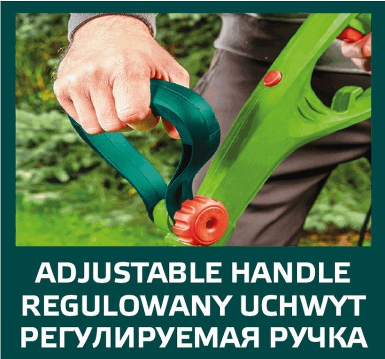 Kosa elektryczna Podkaszarka 600W 3 Funkcyjna szerokość koszenia 320 mm 52G548 Verto