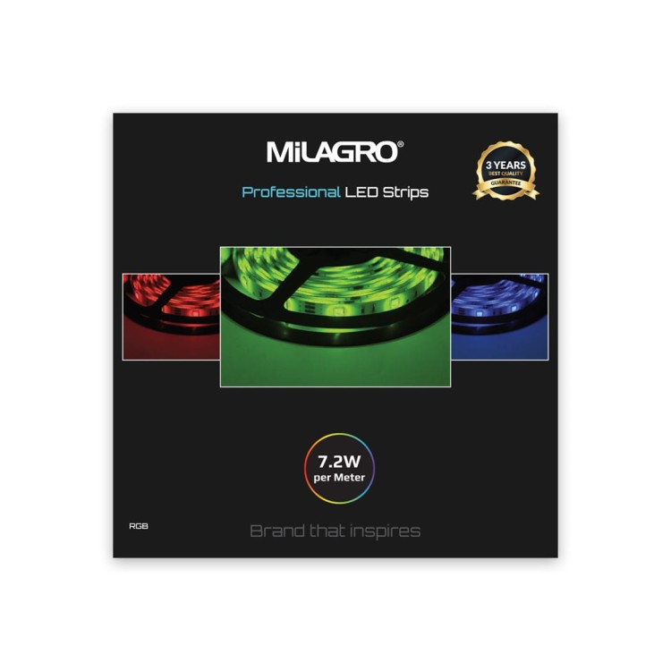 Taśma Pro 30 LED 36W RGB IP20 5m ML4759 Milagro