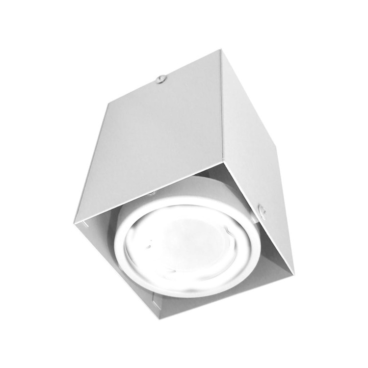 LAMPA SUFITOWA BLOCCO BIAŁA 1x7W GU10 LED ML476 Milagro