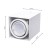 LAMPA SUFITOWA BLOCCO BIAŁA 1x7W GU10 LED ML476 Milagro