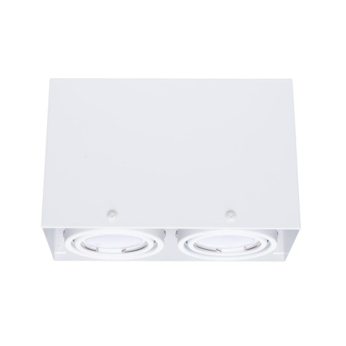 LAMPA SUFITOWA BLOCCO BIAŁA 2x7W GU10 LED ML478 Milagro
