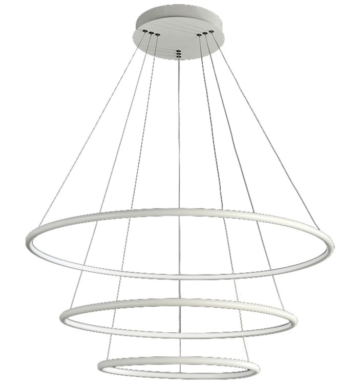 LAMPA WISZĄCA ORION WHITE 99W LED ML503 Milagro