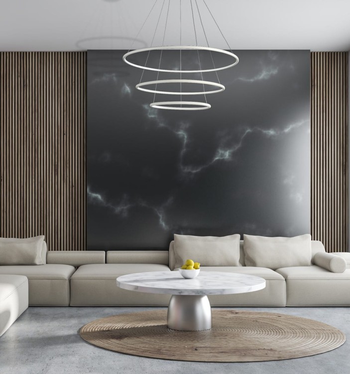 LAMPA WISZĄCA ORION WHITE 99W LED ML503 Milagro