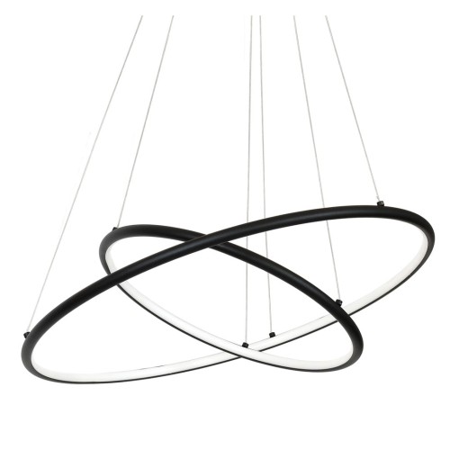 LAMPA WISZĄCA ORION BLACK 53W LED ML508 Milagro