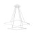 LAMPA WISZĄCA NIX WHITE 50W LED ML514 Milagro