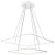 LAMPA WISZĄCA NIX WHITE 50W LED ML514 Milagro