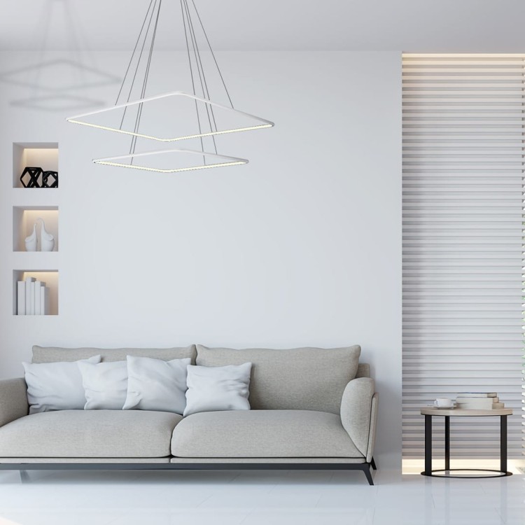 LAMPA WISZĄCA NIX WHITE 50W LED ML514 Milagro