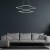 LAMPA WISZĄCA NIX WHITE 50W LED ML514 Milagro