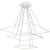 LAMPA WISZĄCA NIX WHITE 117W LED ML515 Milagro