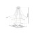 LAMPA WISZĄCA NIX WHITE 117W LED ML515 Milagro