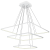 LAMPA WISZĄCA NIX WHITE 117W LED ML515 Milagro