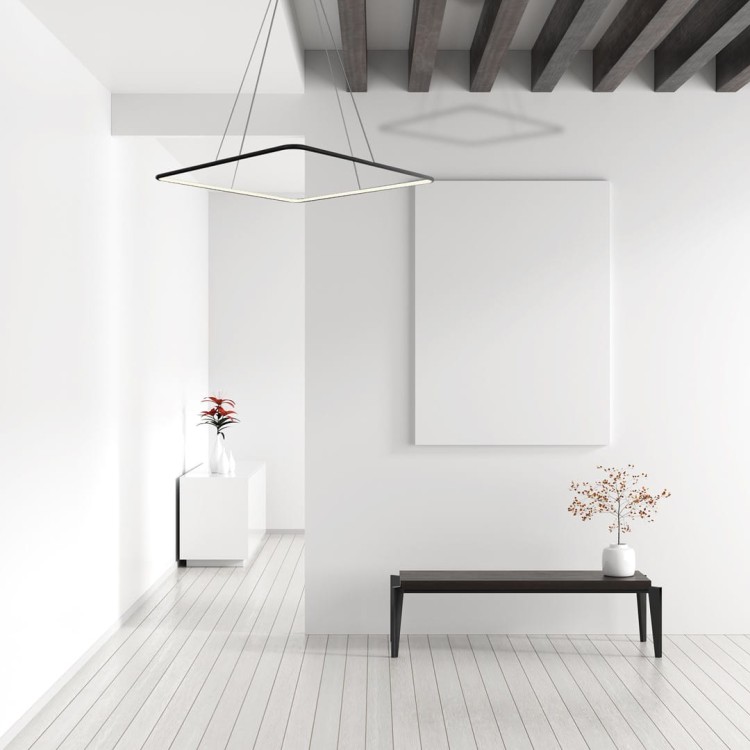 LAMPA WISZĄCA NIX BLACK 25W LED ML517 Milagro