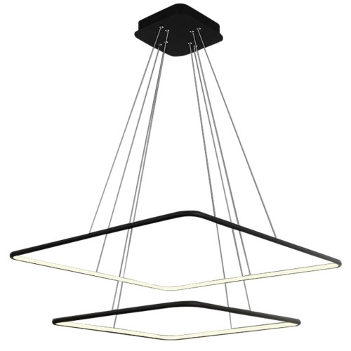 LAMPA WISZĄCA NIX BLACK 50W LED ML518 Milagro
