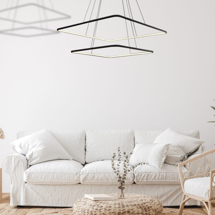 LAMPA WISZĄCA NIX BLACK 50W LED ML518 Milagro