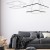 LAMPA WISZĄCA NIX BLACK 50W LED ML518 Milagro