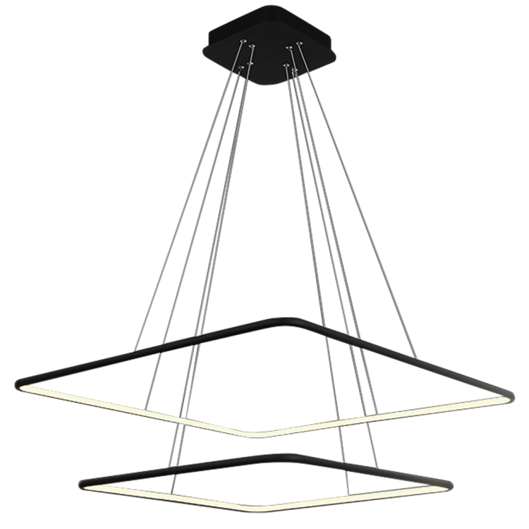 LAMPA WISZĄCA NIX BLACK 50W LED ML518 Milagro