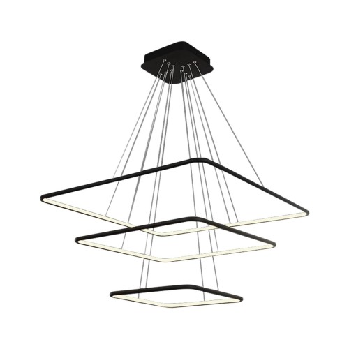 LAMPA WISZĄCA NIX BLACK 117W LED ML519 Milagro