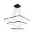 LAMPA WISZĄCA NIX BLACK 117W LED ML519 Milagro