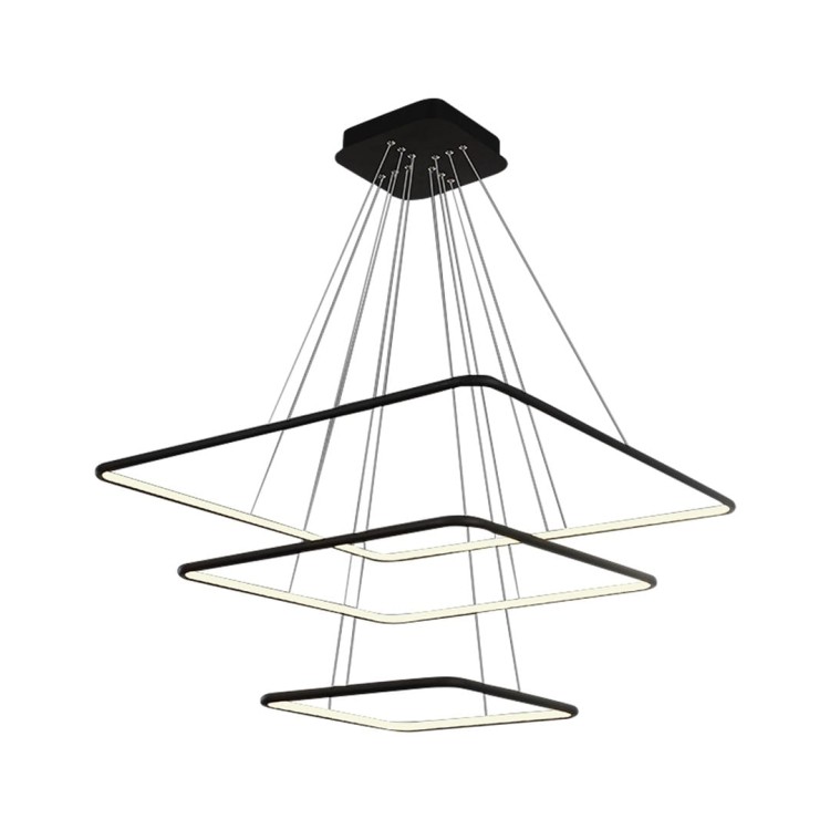 LAMPA WISZĄCA NIX BLACK 117W LED ML519 Milagro