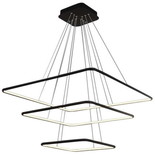 LAMPA WISZĄCA NIX BLACK 117W LED ML519 Milagro