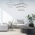 LAMPA WISZĄCA NIX BLACK 117W LED ML519 Milagro