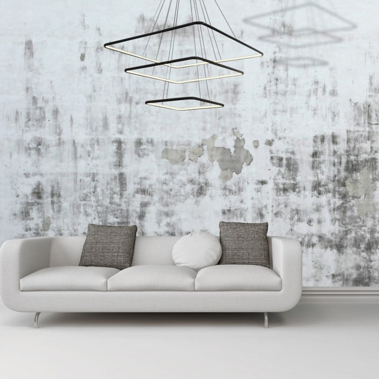 LAMPA WISZĄCA NIX BLACK 117W LED ML519 Milagro
