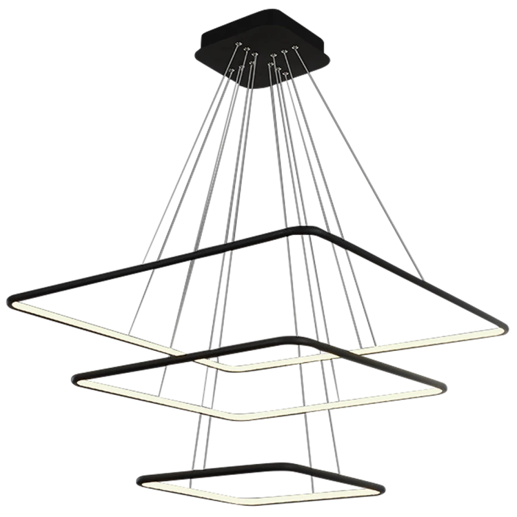 LAMPA WISZĄCA NIX BLACK 117W LED ML519 Milagro