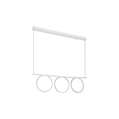 LAMPA WISZĄCA LOOP WHITE 60W LED ML521 Milagro