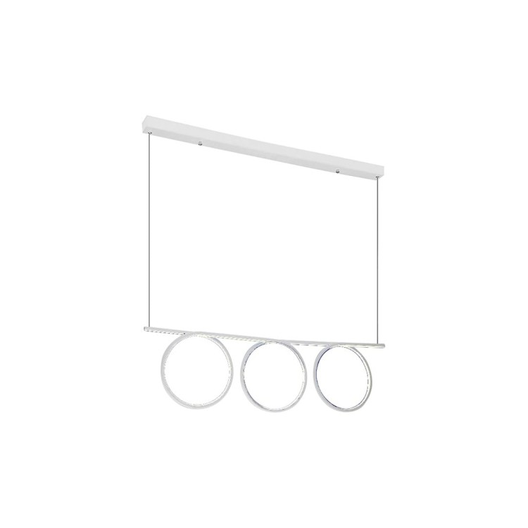 LAMPA WISZĄCA LOOP WHITE 60W LED ML521 Milagro