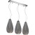 Lampa wisząca PETRA 3xE27 ML5481 Milagro