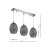 Lampa wisząca BELIZE 3xE27 ML5487 Milagro