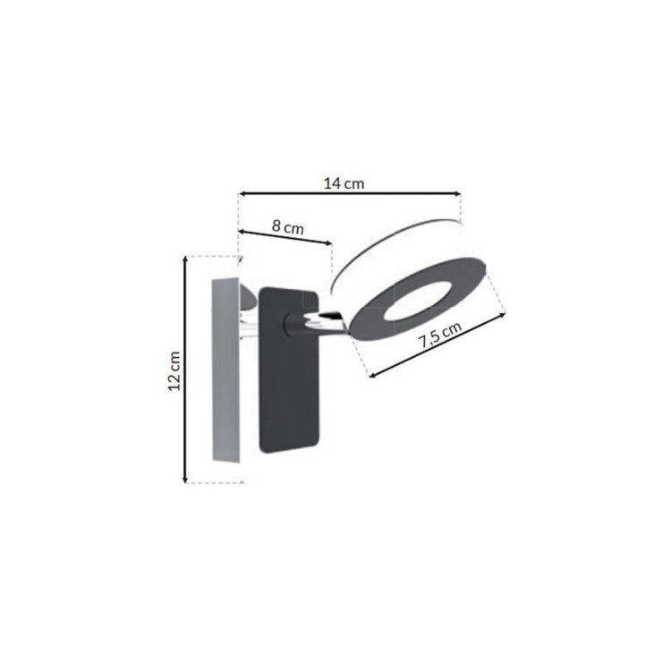 Kinkiet SOLE 5W LED ML5488 Milagro