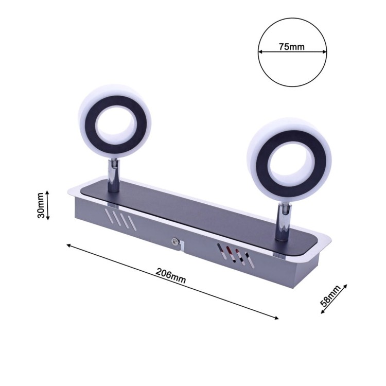 Lampa sufitowa SOLE 10W LED ML5489 Milagro