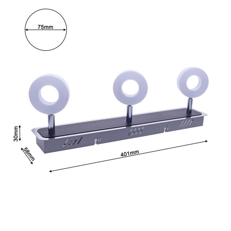 Lampa sufitowa SOLE 15W LED ML5490 Milagro