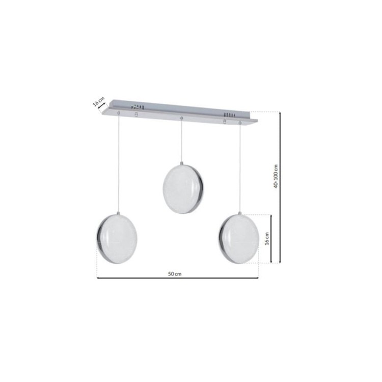 Lampa wisząca LIRA 27W LED ML5497 Milagro