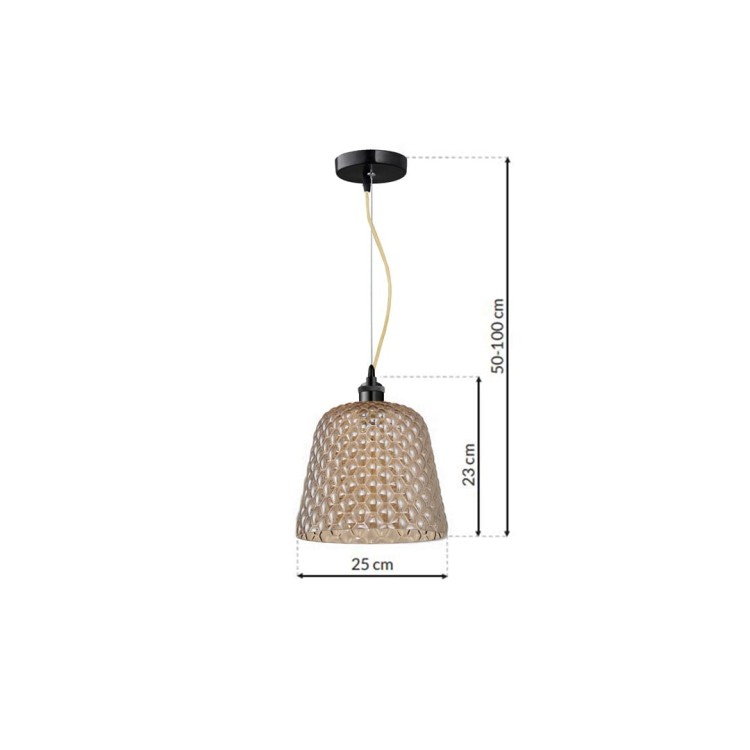 Lampa wisząca RIO 1xE27 ML5554 Milagro