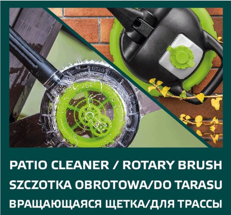 Myjka ciśnieniowa wysokociśnieniowa 2000W ciśnienie 110 bar pompa aluminiowa 52G400 Verto
