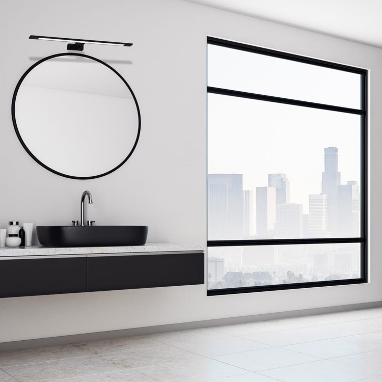 Kinkiet SHINE BLACK 60cm 12W LED ML5570 Milagro