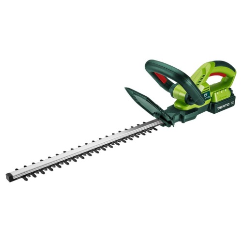 Nożyce do żywopłotu akumulatorowe VES 2 x 18V Li-Ion/1.3Ah szerokość cięcia 450 mm 52G568 Verto