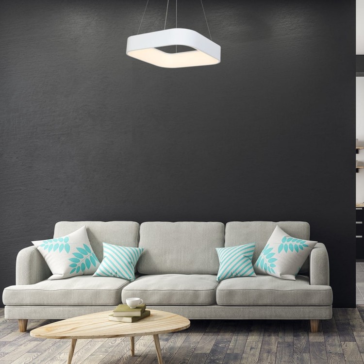 LAMPA WISZĄCA ASTRO WHITE 24W LED ML569 Milagro