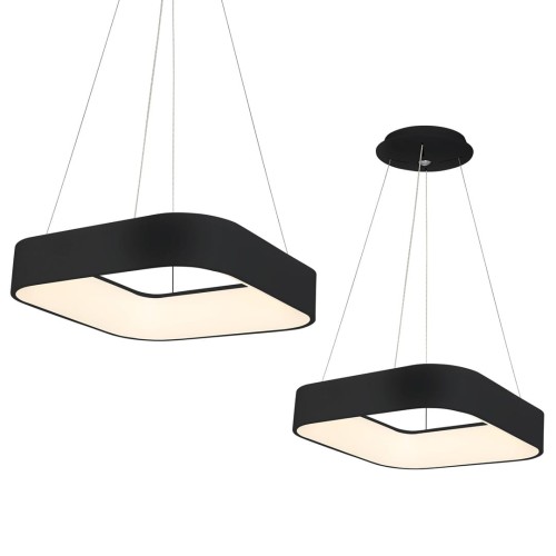 LAMPA WISZĄCA ASTRO BLACK 24W LED ML570 Milagro
