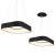LAMPA WISZĄCA ASTRO BLACK 24W LED ML570 Milagro