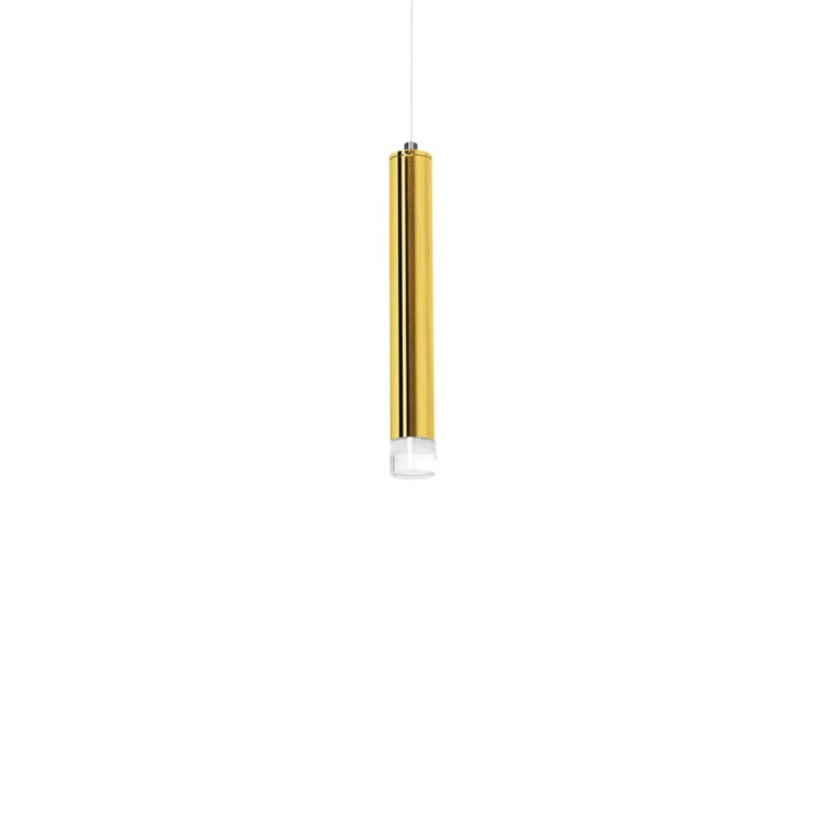Lampa sufitowa wisząca natynkowa GOLDIE 5W LED ML5713 Milagro 4000K Spot oprawa oświetleniowa nowoczesna Industrialna Loft nawierzchniowa metal zwis barwa dzienna neutralna biała złoty złota Inspiracje Premium