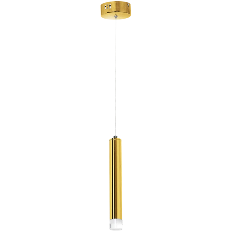 Lampa sufitowa wisząca natynkowa GOLDIE 5W LED ML5713 Milagro 4000K Spot oprawa oświetleniowa nowoczesna Industrialna Loft nawierzchniowa metal zwis barwa dzienna neutralna biała złoty złota Inspiracje Premium