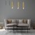Lampa sufitowa wisząca natynkowa GOLDIE 3x5W LED ML5714 Milagro 4000K 45cm Spot oprawa oświetleniowa nowoczesna Industrialna Loft nawierzchniowa metal zwis barwa dzienna neutralna biała złoty złota Inspiracje Premium