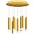 Lampa sufitowa wisząca natynkowa GOLDIE 12W LED ML5716 Milagro 4000K 45cm Spot oprawa oświetleniowa nowoczesna Industrialna Loft nawierzchniowa metal zwis barwa dzienna neutralna biała złoty złota Inspiracje Premium