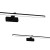 Kinkiet SPLASH BLACK 80cm 16W LED ML5723 Milagro