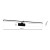 Kinkiet SPLASH BLACK 100cm 21W LED ML5725 Milagro