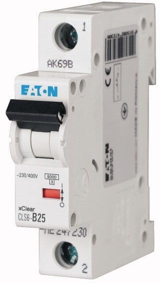 Wyłącznik nadprądowy 1-biegunowy 1P B 10A 6kA AC CLS6-B10-DP 269608 Moeller Eaton